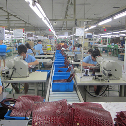 Dongguan Jing Hao Handbag Products Co., Limited, 工場生産ライン