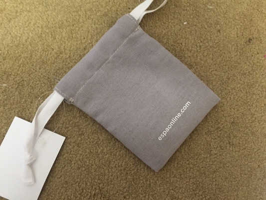 ジュートのドローストリング袋/バーラップのドローストリング袋の注文のシルク スクリーン印刷