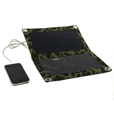 5Wキャラバンのための屋外の折り畳み式の太陽電池パネルの再生可能エネルギー